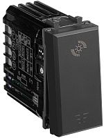 Светорегулятор кнопочный модульный DKC Avanti 1-кл. 1 мод. 5–220Вт черный матовый картинка